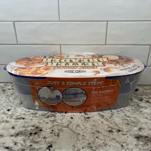 Cook's Choice XL Original Better Breader Batter Bowl All-in-One Mess Free Fish - Picture 4 of 6